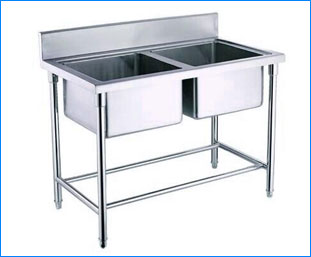 Commercial stainless steel Kitchen Water Sink / chimney ludhiana punjab india