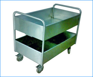 Commercial Bar Trolley Food Tables Racks ludhiana punjab india