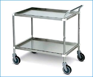 Commercial Bar Trolley Food Tables Racks ludhiana punjab india