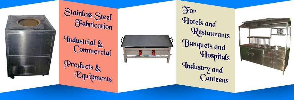 stainless steel fastfood counters - steel food counters - commercial food counters in ludhiana punjab india